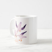 Mug Oiseaux Gentils Se Rassemblant – Scène de Nature F (Devant gauche)