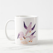 Mug Oiseaux Gentils Se Rassemblant – Scène de Nature F (Gauche)