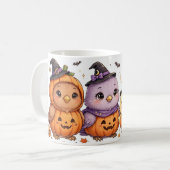 Mug Oiseaux Halloween, Mignon (Devant gauche)