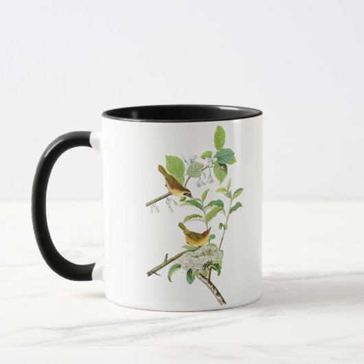 Mug Oiseaux Jaunes-breasted Amérique de John Audubon (Gauche)