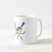 Mug Oiseaux jettent des coussins imitant des effets de (Devant droit)
