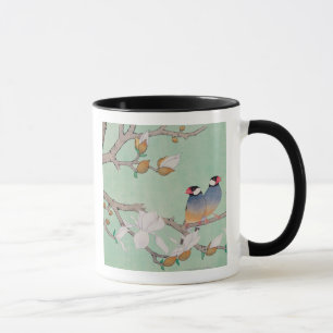 Mug Oiseaux jumeaux dans les branches