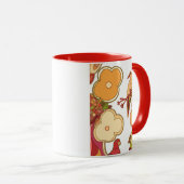 Mug Oiseaux lunaires (Devant droit)