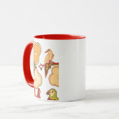 Mug Oiseaux lunaires (Devant gauche)