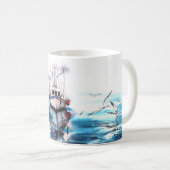 Mug Oiseaux marins (Devant droit)