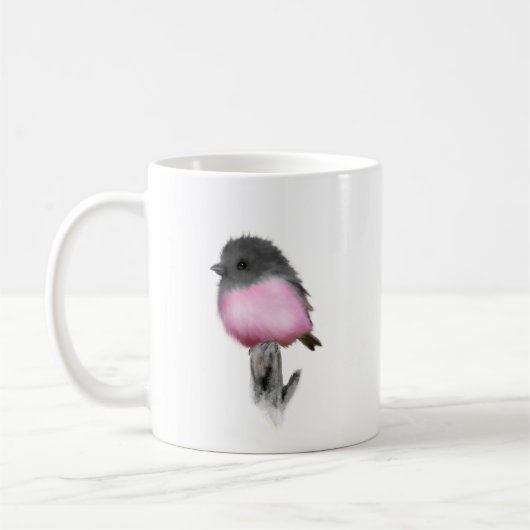Mug Oiseaux-mouettes roses (Gauche)