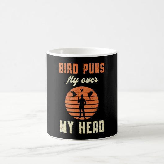 Mug Oiseaux Observation Puns Oiseaux Voler Au-Dessus D (Centre)