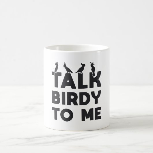 Mug Oiseaux observer Retro Parler Birdy à moi Oiseaux (Centre)