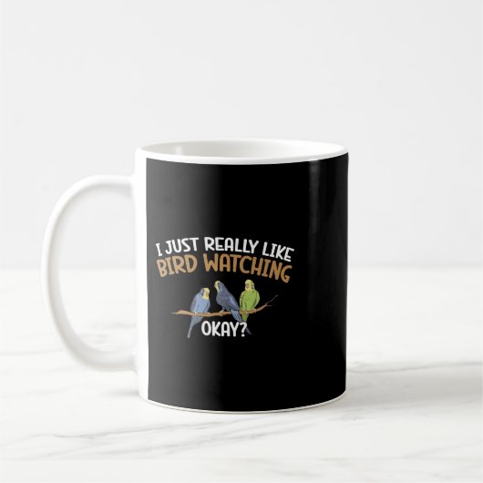 Mug Oiseaux Oiseaux J'Aime Vraiment Oiseaux (Gauche)