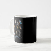 Mug Oiseaux Oiseaux Oiseaux Oiseaux Ornithologue Robin (Devant gauche)
