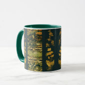 Mug Oiseaux, Phoenix Flower Branches Lotus Flower (Devant gauche)