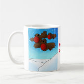 Mug Oiseaux Robin de Noël (Gauche)