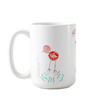 Oiseaux rouges - lunatiques - illustration