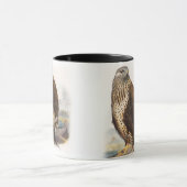 Mug oiseaux Rugueux-à jambes de Buzzard Gould de la (Centre)