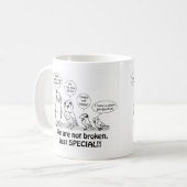 Mug Oiseaux spéciaux du besoin (Devant gauche)