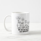 Mug Oiseaux spéciaux du besoin (Gauche)