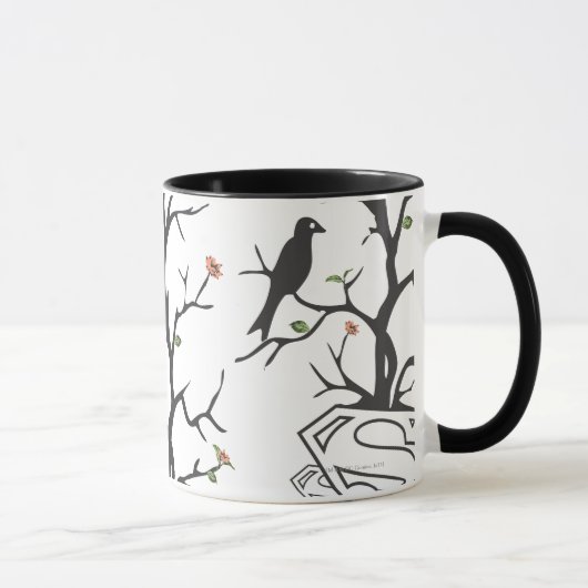 Mug Oiseaux superfilles dans l'arbre (Droite)