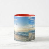 Mug oiseaux sur la plage (Centre)