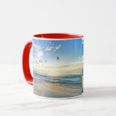 Mug oiseaux sur la plage (Devant gauche)