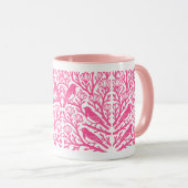 Mug Oiseaux Sur Un Arbre (Devant droit)