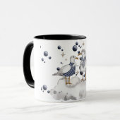 Mug Oiseaux Sur Une Plage (Devant gauche)