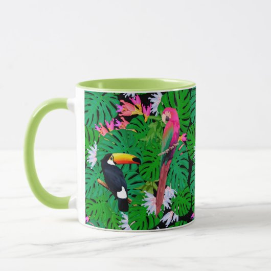 Mug Oiseaux tropicaux (Gauche)