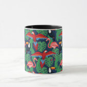 Mug Oiseaux tropicaux dans des couleurs lumineuses (Centre)