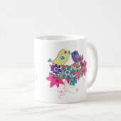 Mug Oiseaux, verre (Devant droit)