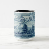 Mug Oiseaux Vue oeil Carpentersville Illinois 1871 Lit (Centre)