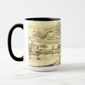 Mug Oiseaux Vue oeil Carpentersville Illinois 1871 Lit (Gauche)