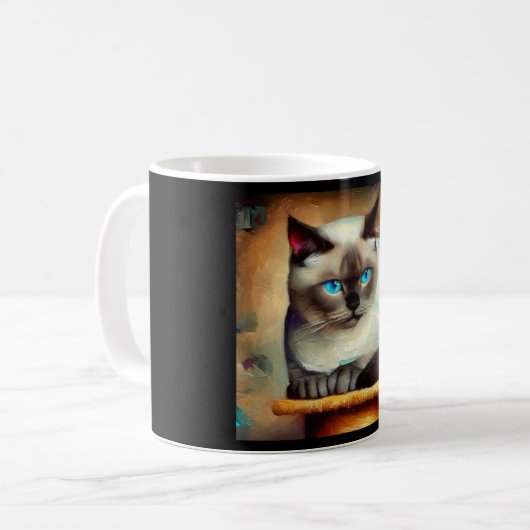 Mug Ojos Azules Cat (Devant gauche)