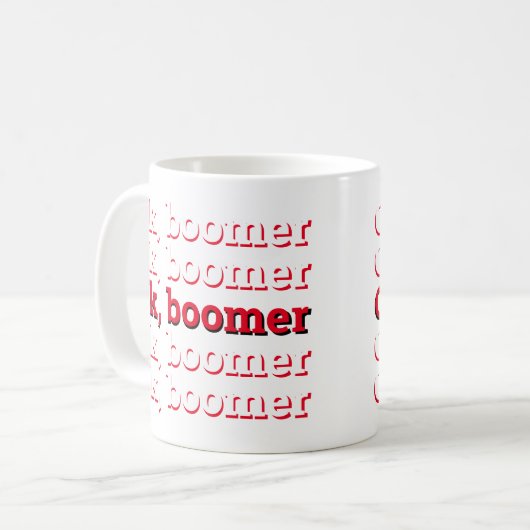 Mug OK Boomer (Devant gauche)