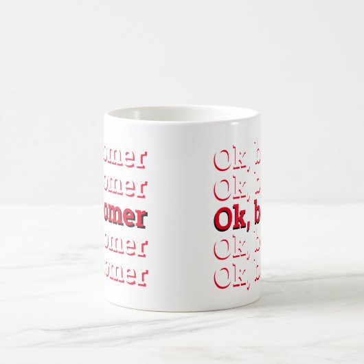 Mug OK Boomer (Centre)