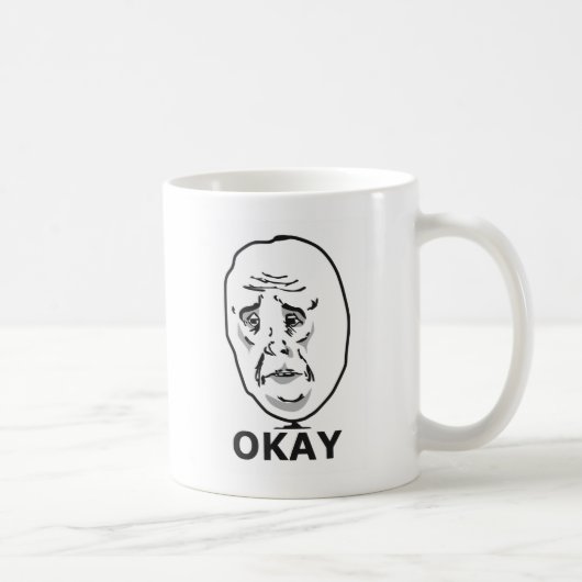 Mug OK Guy Meme (Droite)