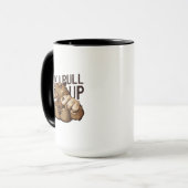 Mug Ok J'Ai Tiré Capybara Mème - Muscular Gym Capybara (Devant gauche)