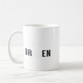 Mug Ok Je suis brisé Hommes Invisibles Femmes École d' (Gauche)