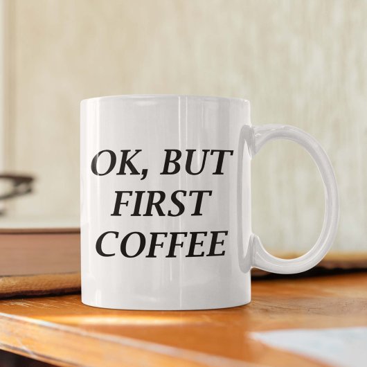 Mug Ok, Mais Premier Café