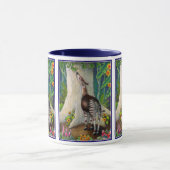 Mug Okapi dans la forêt tropicale (Centre)