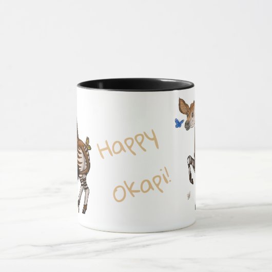 Mug Okapi heureux ! (Centre)