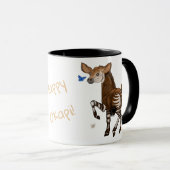 Mug Okapi heureux ! (Devant droit)