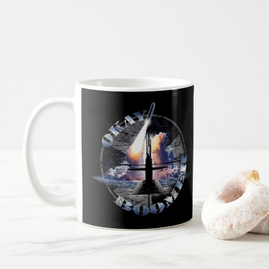 Mug OKAY BOOMER US Navy Nuclear Sub-Force (Avec donut)