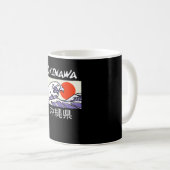 Mug Okinawa Japon Wave Beach Island (Devant droit)