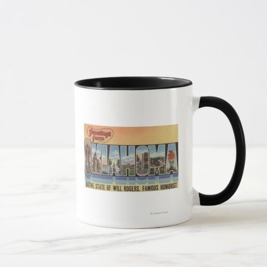 Mug Oklahoma (État natal de Will Rodgers) (Droite)