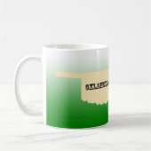 Mug - Oklahoma State Map avec la ville (Gauche)