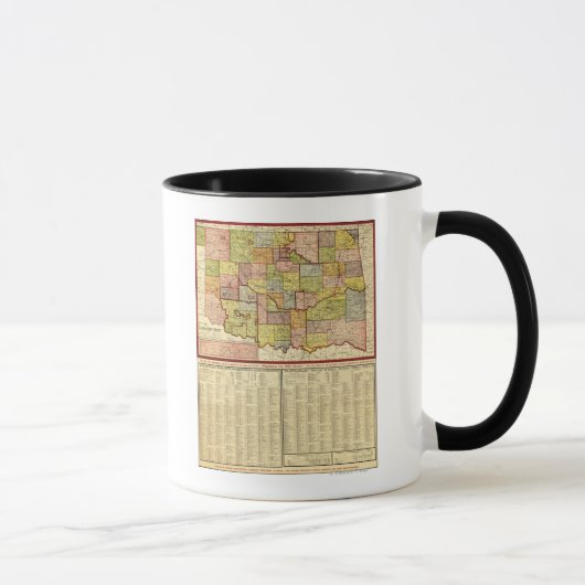 Mug OklahomaCarte panoramiqueOklahoma (Droite)