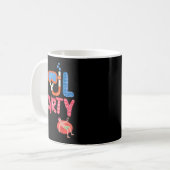 Mug Ol Party Dad Fun With Floatie And Trocal Vibes Fat (Devant gauche)