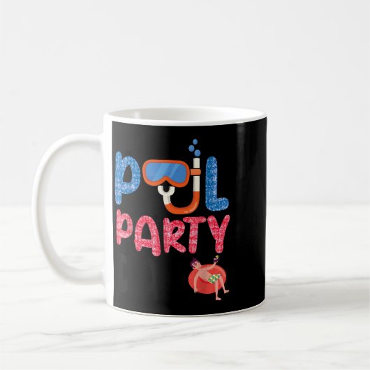 Mug Ol Party Dad Fun With Floatie And Trocal Vibes Fat (Gauche)