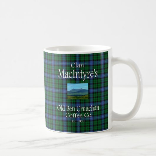Mug Old Ben Cruachan Coffee Co de Clan MacIntyre. (Droite)