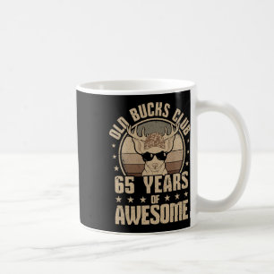 Mug Old Bucks Club 65 Ans De Chasseur Awesome 65th Bir