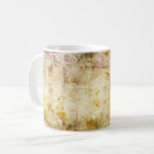 Mug Old damaged wall backgroundabstract, aged, archite (Devant gauche)